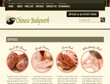 Tablet Screenshot of chinesebodyworkny.com